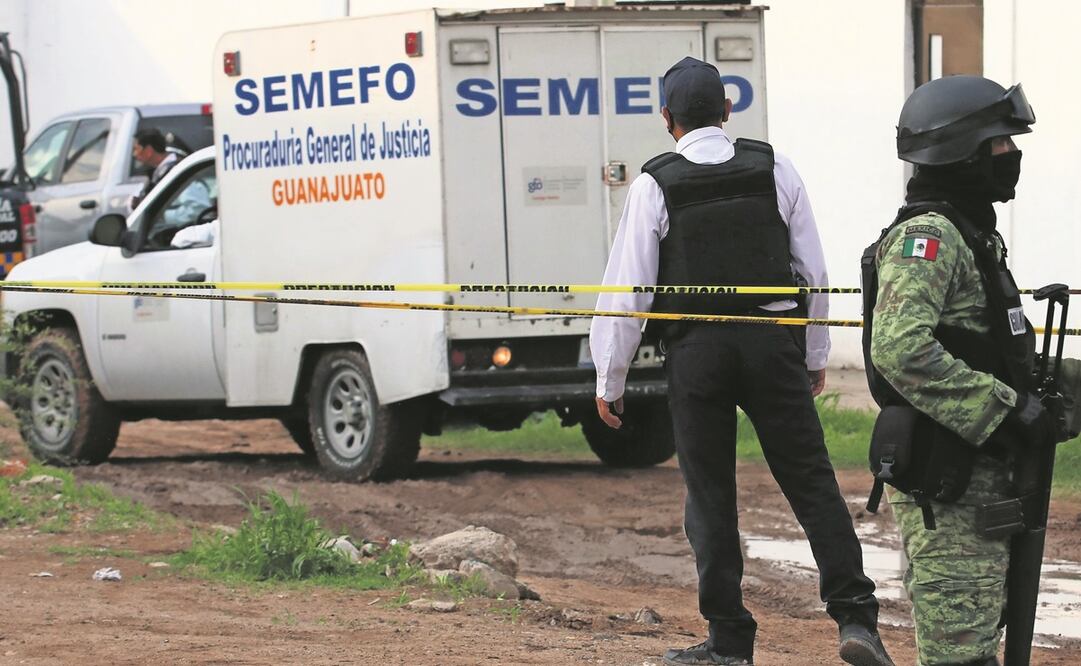 Soldados llegaron a vigilar las calles de Silao, tras el ataque. Foto: ARCHIVO EL UNIVERSAL