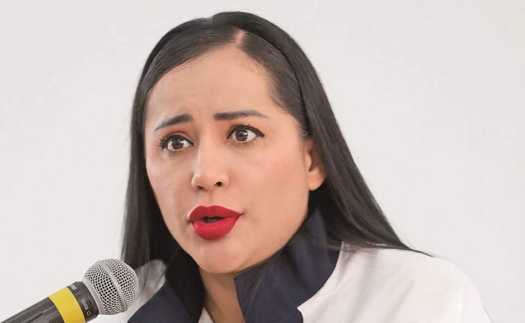 Sandra Cuevas afirma que le heredaron más de 16 mil baches. Foto: Juan Boites/ EL UNIVERSAL