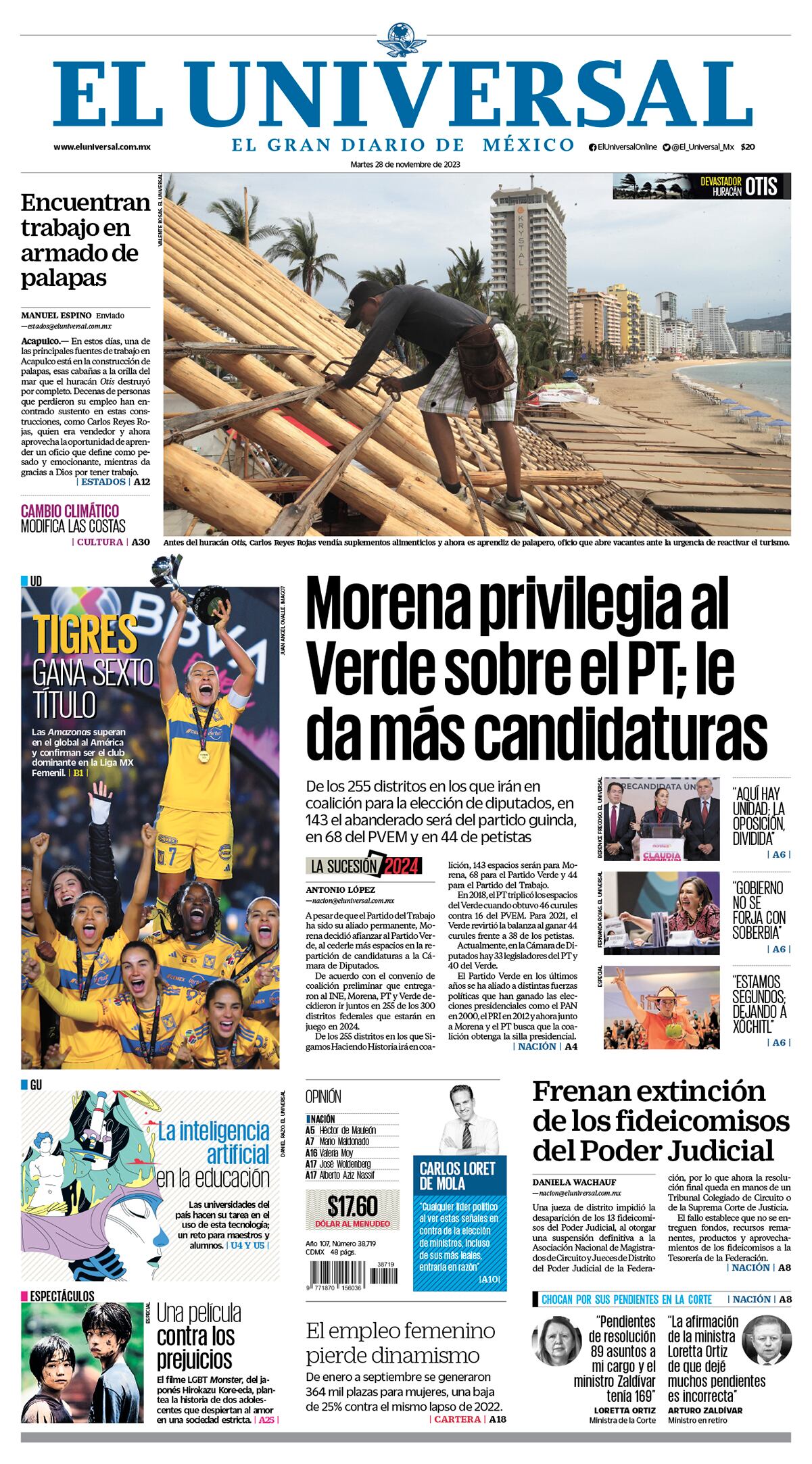 Portada de impresa