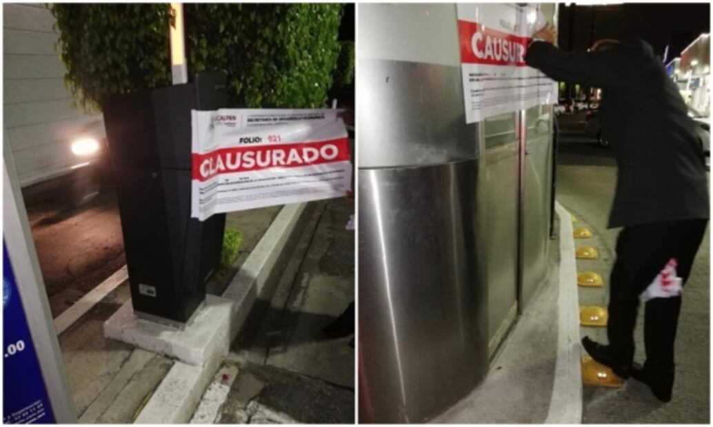 Por no otorgar prórroga, clausuran estacionamientos en plazas de Naucalpan