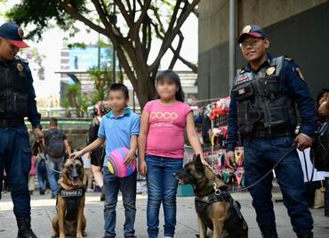 CDMX: Secretaría de Seguridad celebra el Día del Niño regalando juguetes y pintando caritas