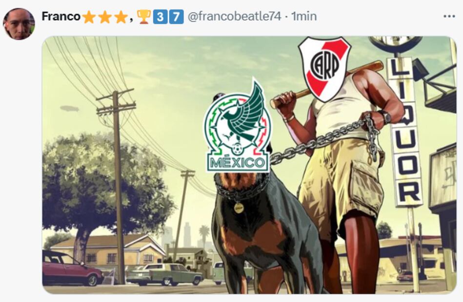 Los mejores memes de la derrota de México ante River Plate