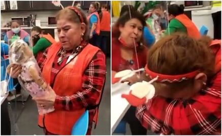 “Yo nunca en mi vida tuve una”: Adulta mayor enternece las redes al recibir su primera muñeca