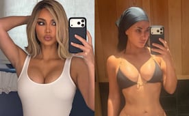 Kim Kardashian presume microbikinis y looks 'Y2K' que desatan furor en redes