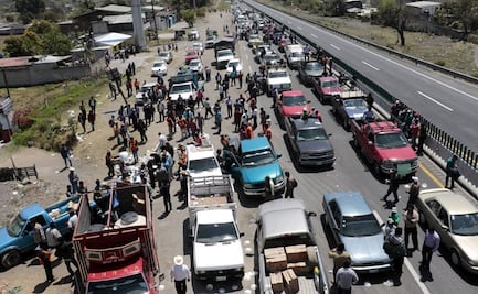 Delincuentes cerraron con piedras Arco Norte para asaltar a automovilistas en Tlaxcala: bitácora militar