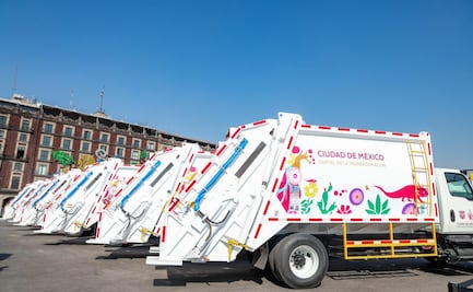 CDMX entrega 50 camiones de limpia a las alcaldías; busca reforzar la recolección de residuos en la capital