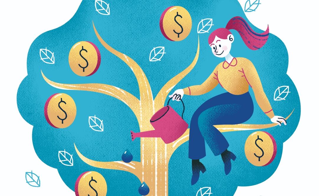 Para la mayoría de los mexicanos el bienestar económico no es prioridad, revela la Encuesta Nacional sobre Salud Financiera. Ilustración de Iván Vargas