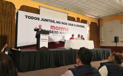 Propone Consejo de Morena nombrar interinato y dejar fuera a Yeidckol Polevnsky