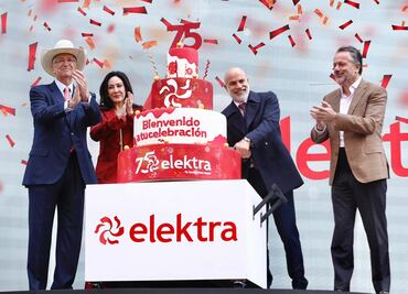 Elektra celebra 75 años de hacer historia junto a las familias mexicanas