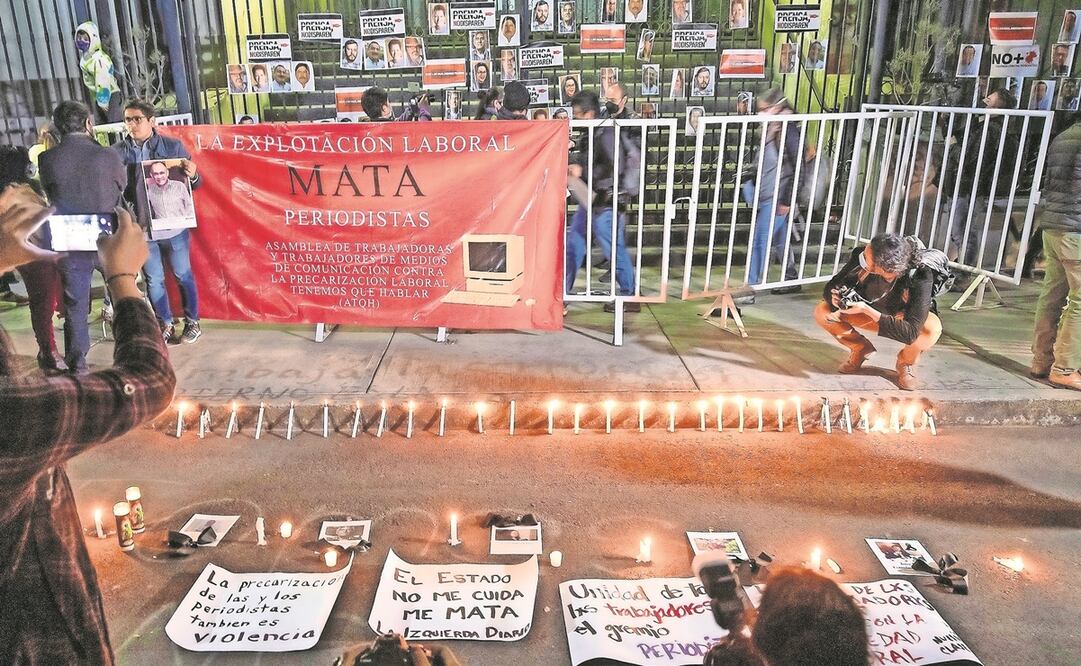 En el semanario Desde la Fe, la Iglesia pide a la gente unirse en oración por reporteros asesinados. Foto: Isaac Esquivel / Archivo EFE