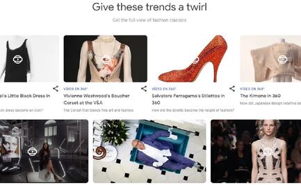 Descubre el mundo de la moda a través de Google Arts & Culture