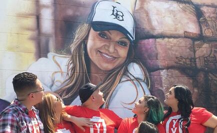 Inauguran mural en homenaje a Jenni Rivera en Long Beach