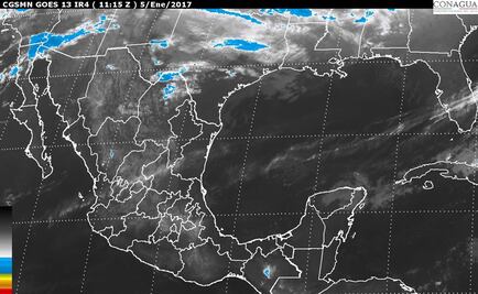 Persisten lluvias en la mitad del territorio nacional