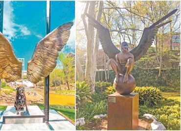 Alas de la Ciudad, de Jorge Marín, en Greenville, EU