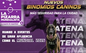 Conoce a Atena, la nueva perrita de los binomios caninos de la SSC; sus habilidades serán empleadas para el Mundial 2026