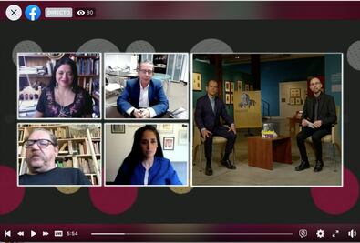 Canal Once transmite foro con Mónica Maccise, aún en Conapred