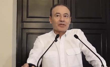 Alfonso Durazo rechaza versiones sobre cancelación de visa y niega complicidad con grupos criminales; "casi sudo agua bendita”, bromea