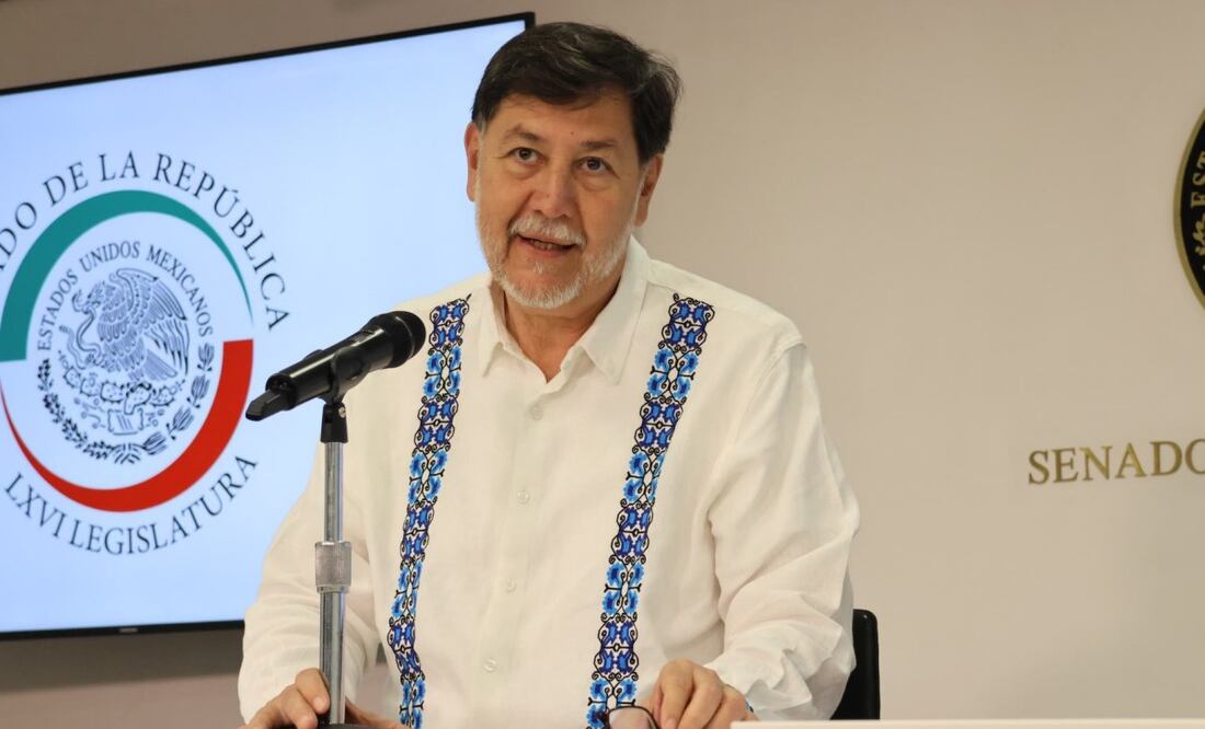 Gerardo Fernández Noroña, presidente del Senado. Foto: Archivo/ EL UNIVERSAL