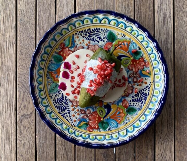 Disfruta la temporada de chiles en nogada 2020, en la CDMX