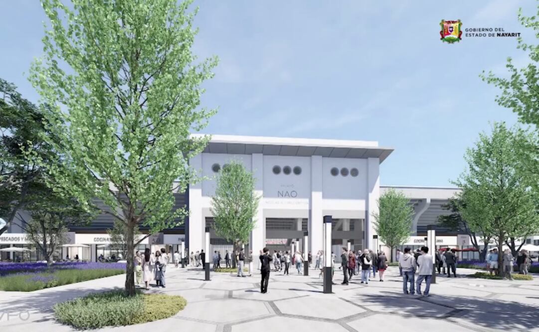 Nuevo estadio “Nicolás Álvarez Ortega” en Nayarit/ Foto: Especial