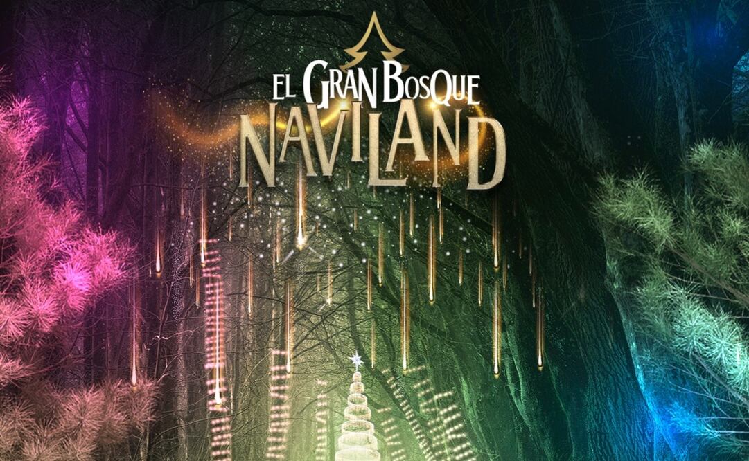 El Bosque de el Hiloche se convierte en Naviland durante todo el mes de diciembre. Imagen: Facebook Naviland