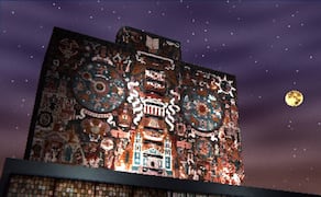 Biblioteca Central de la Universidad Nacional Autónoma de México (UNAM). Foto: Victor Estrella