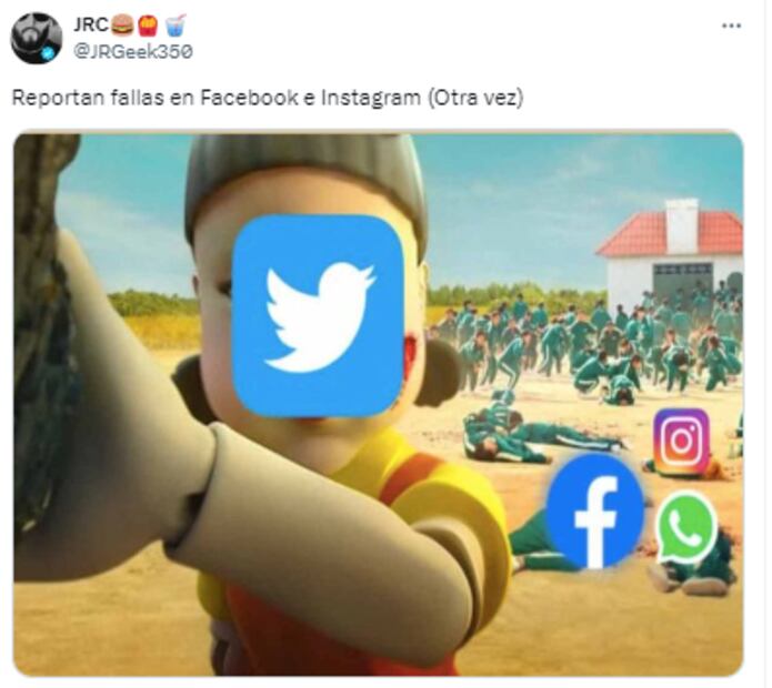 Memes Facebook e Instagram. Foto: Captura de pantalla