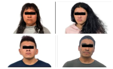 Caen 4 personas en Cuautitlán Izcalli tras robar taxi de aplicación; serían parte de "Los Morris" banda dedicada al atraco de vehículos