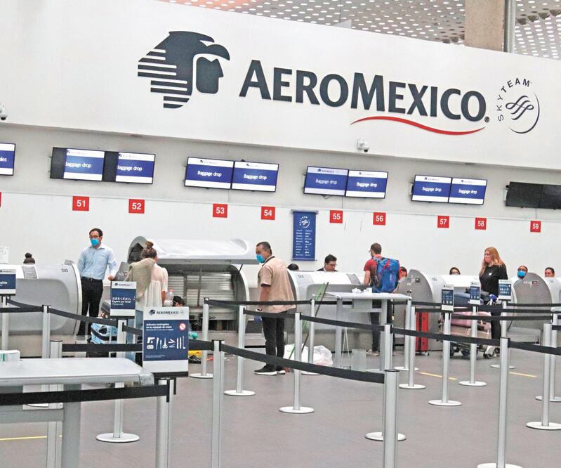 Reser va. Aeroméxico tratará de preservar la mayor cantidad de efectivo para seguir operando. ARCHIVO EL UNIVERSAL