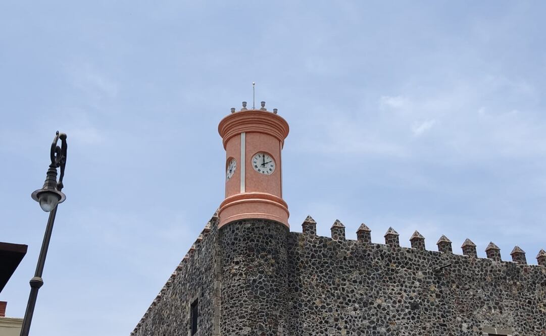 Vuelve el "tic-tac" al reloj de Palacio de Cortés en Cuernavaca, tras casi 5 años de restauración