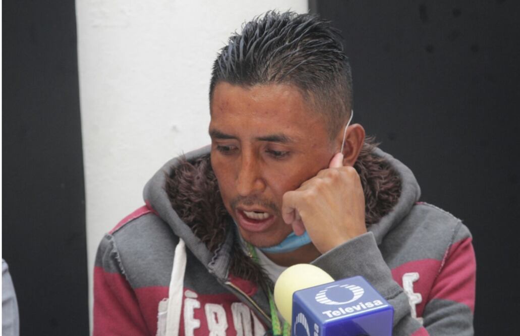 Xolalpa Sánchez aseguró que elementos de la PGR amenazaron con matarlo e incluso, "me dispararon cerca de la oreja y me golpearon; también ellos fueron los que me pusieron El Chivo". Foto: Omar Contreras/EL UNIVERSAL