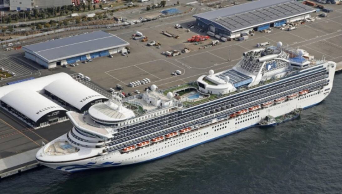 Detectan 41 nuevos casos de contagio de coronavirus en crucero japonés