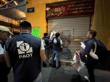 Retiran ilegalmente sellos de suspensión en  bares del Centro Histórico de la CDMX; PAOT los repone