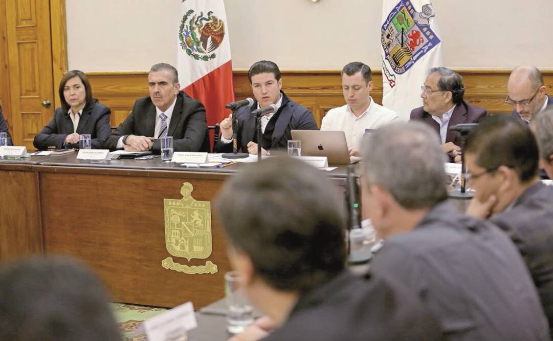 La decimoquinta sesión de la Mesa de Colaboración Metropolitana se llevó a cabo ayer; a la cita asistieron el gobernador y ediles. Foto: Especial