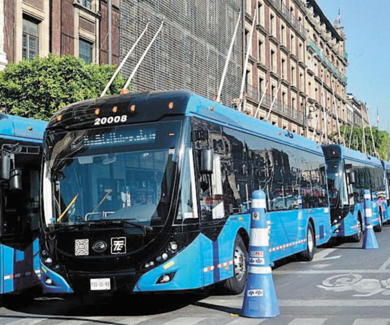 La UNOPS asesoró al gobierno capitalino para la adquisición de trolebuses, con lo que se logró un ahorro de 24%. Foto: ARCHIVO EL UNIVERSAL