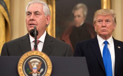 Trump llama tonto y flojo a ex secretario de Estado, Rex Tillerson