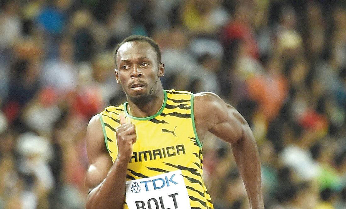 El jamaicano Usain Bolt no se inmuta por Justin Gatlin que busca el trono (LI GANG. XINHUA)