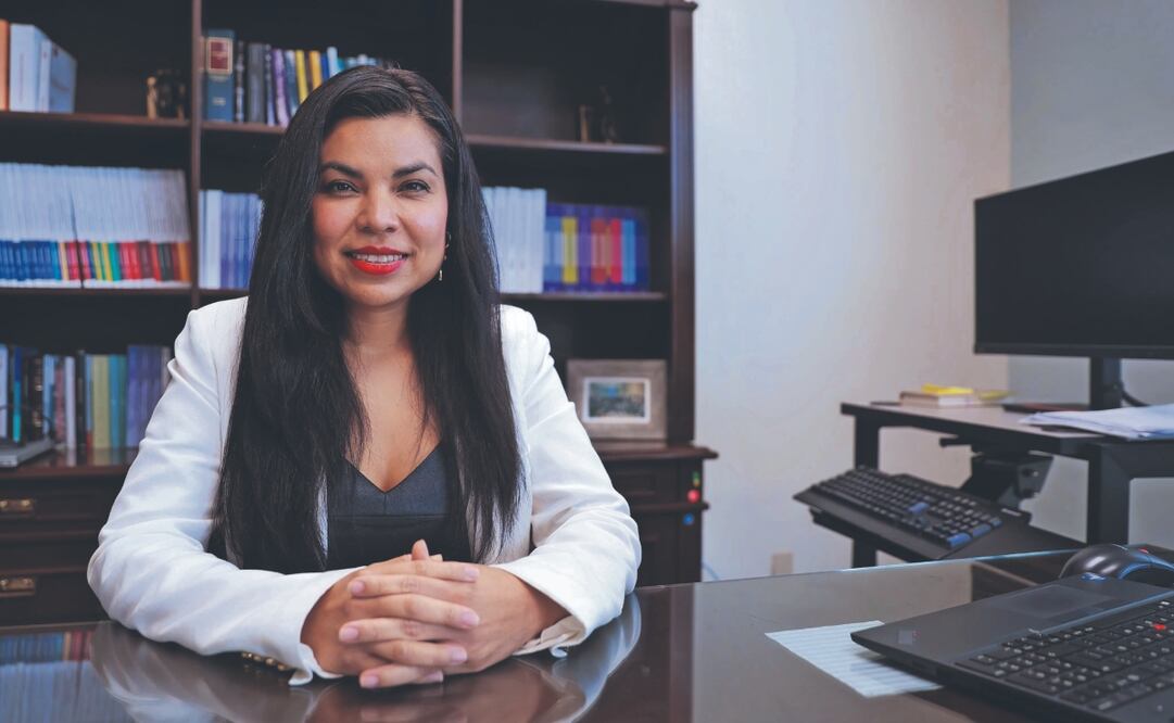 La magistrada Ana María Ibarra considera que la reforma al Poder Judicial representa nuevas oportunidades para corregir errores. Foto: Fernanda Rojas / EL UNIVERSAL