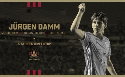 Jürgen Damm, contratado por el Atlanta United de la MLS