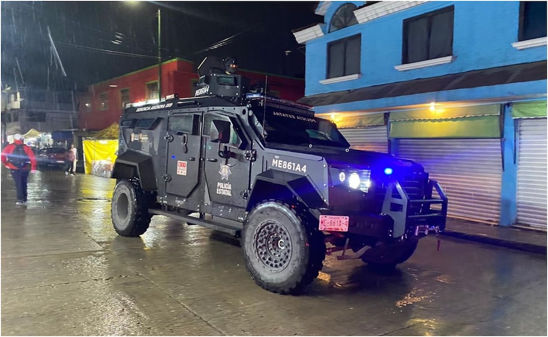 Operativo 100 días en Edomex. Foto: Especial