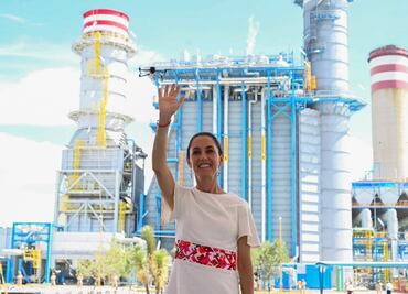 El desarrollo energético de México descansa en CFE: Sheinbaum; va por 60 plantas de ciclo combinado en su sexenio