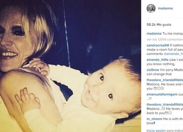 Madonna extraña a su hijo Rocco