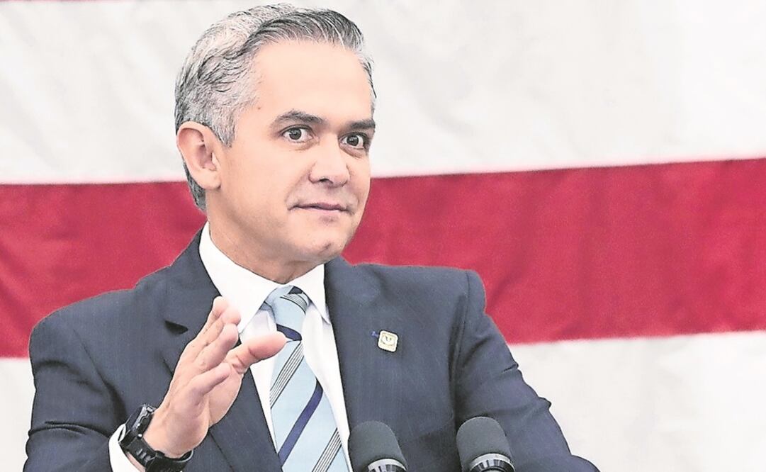 MIGUEL ÁNGEL MANCERA, jefe de Gobierno de la CDMX. FOTO: Archivo. EL UNIVERSAL