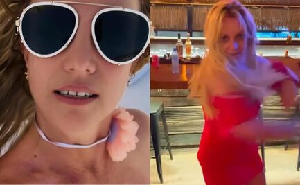 Britney Spears sorprende al bailar en un bar mexicano 