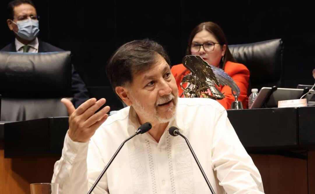 Gerardo Fernández Noroña, presidente del Senado. Foto: Especial