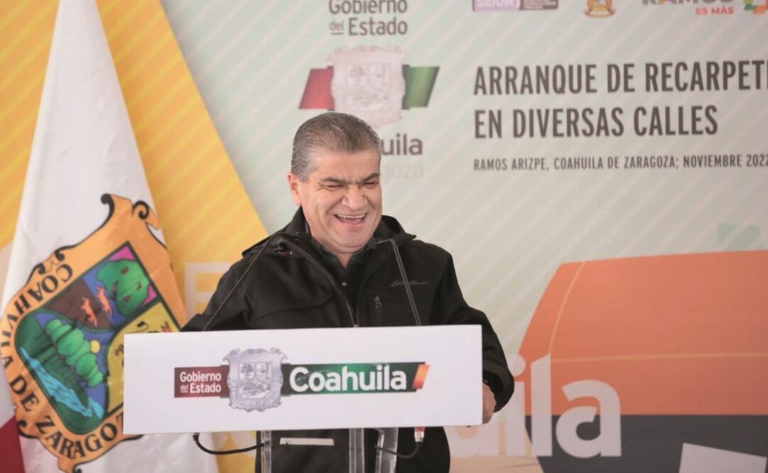 El mandatario estatal, Miguel Ángel Riquelme Solís, afirmó que poco a poco Ramos Arizpe ha ido mejorando su infraestructura. Foto: ESPECIAL