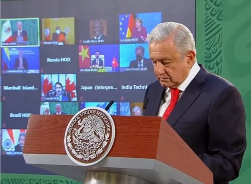 La mañanera de AMLO, 22 de abril, minuto a minuto