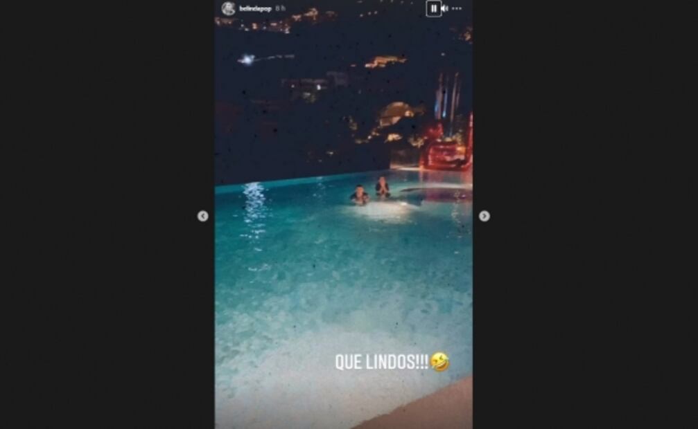 Comer insectos, la Navidad de Belinda y Christian Nodal