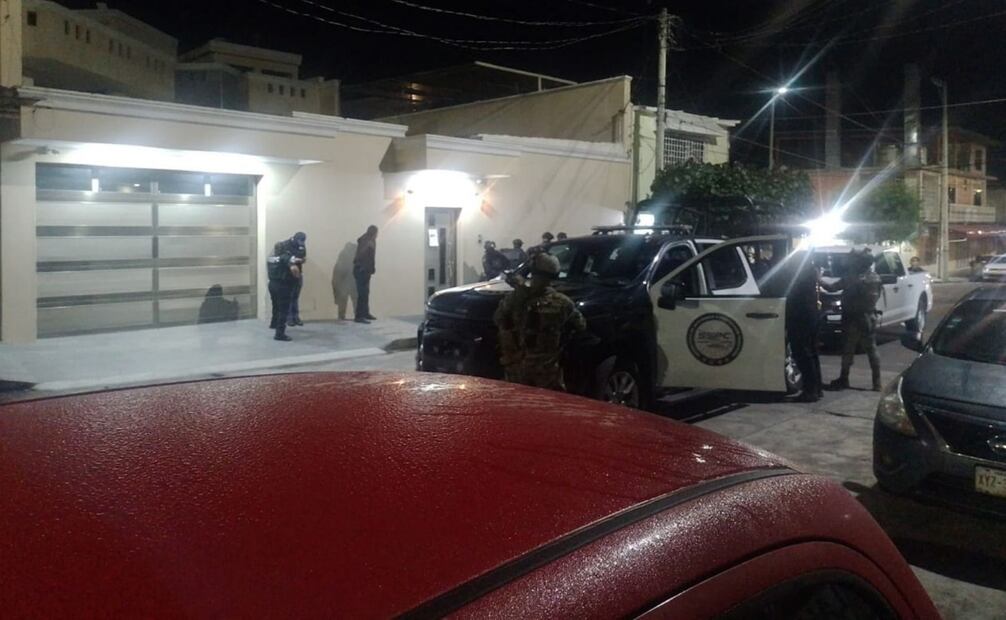 Cateo en Veracruz ligado a "El Fallo", del Cártel Jalisco Nueva Generación. Foto: Especial