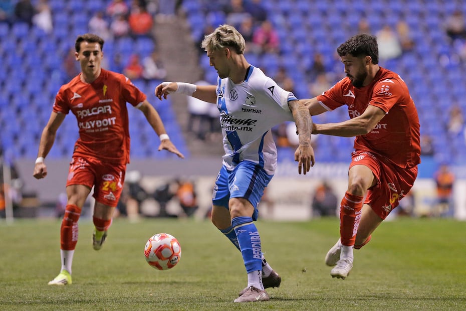 Puebla y Necaxa en partido, durante la fase regular del torneo Clausura 2026 - Foto: Imago7